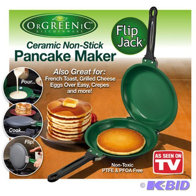 lot 96 image: Orgreenic Ceramic Pancake Maker