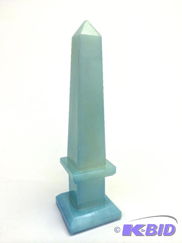 lot 34 image: Vintage blue marble Monument Decorative art