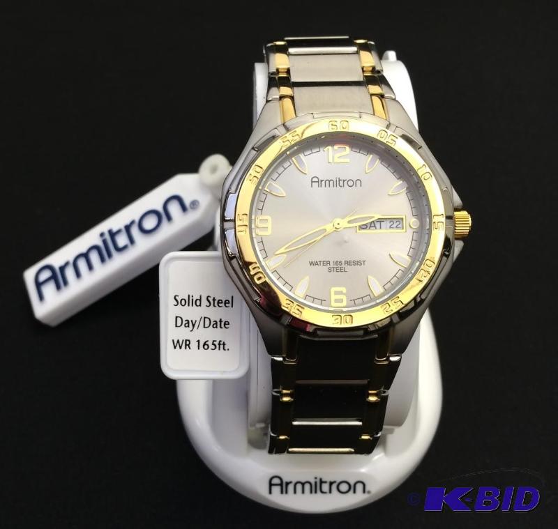 lot 6 image: Mens Armitron Watch Brand NEW
