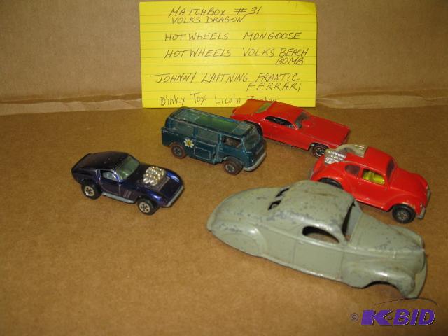 Matchbox 31 Volksdragon, Hotwheels Mongoose a...