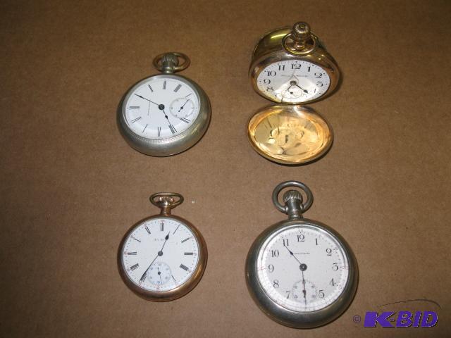 4 Pocket watches-do not work...
