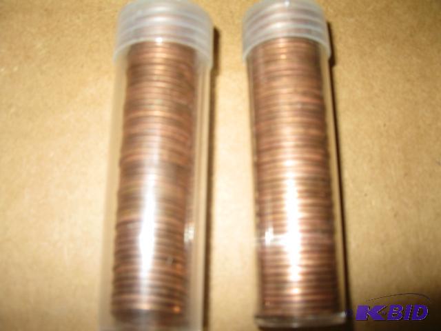 90 uncirculated wheat pennies...