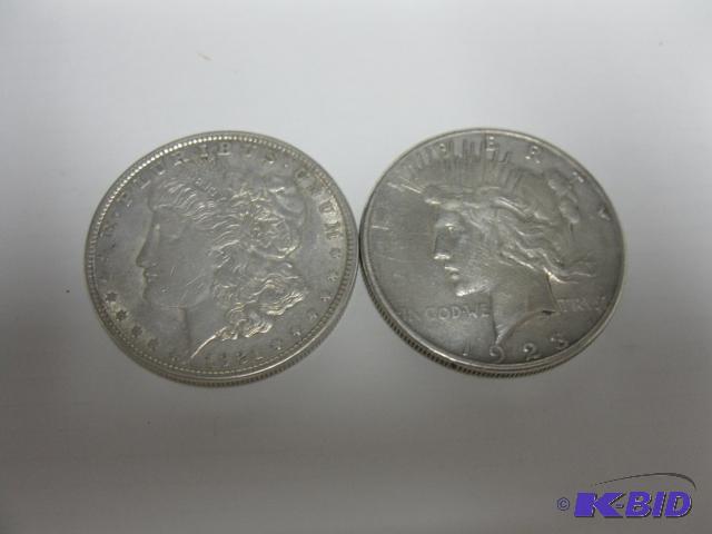 1921 Silver Dollar and 1923 Silver Dollar...