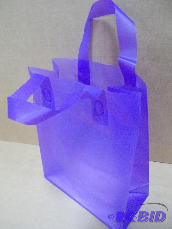 Frosted Shopper Bags