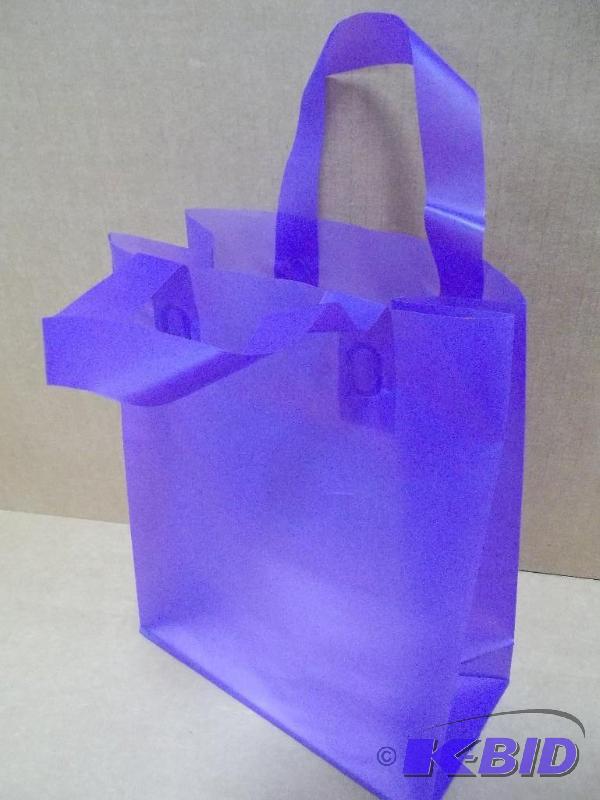 Frosted Shopper Bags