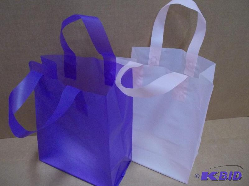 Frosted Shopper Bags
