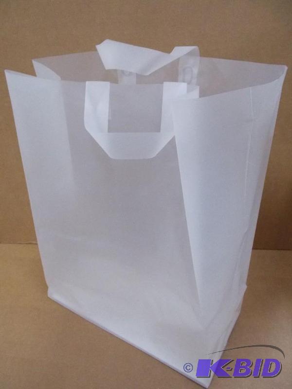 Frosted Shopper Bags
