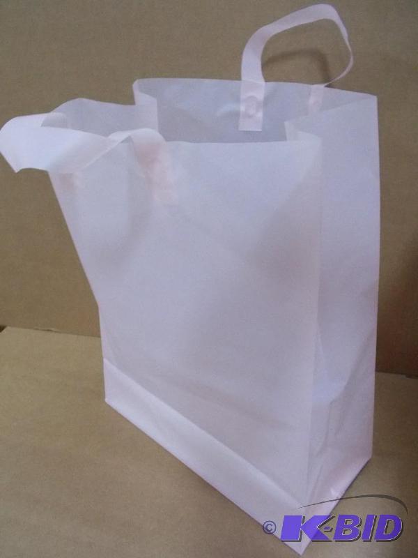 Frosted Shopper Bags