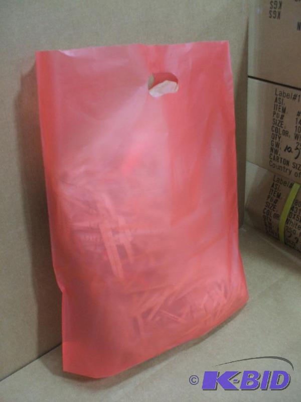 Frosted Die Cut Bags