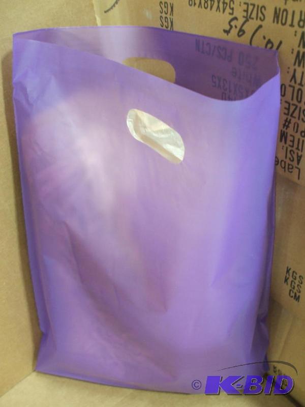 Frosted Die Cut Bags