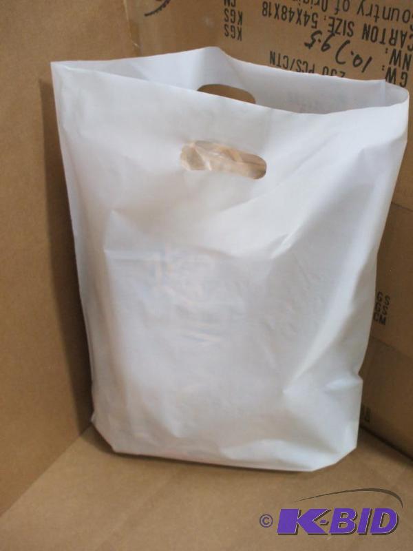Frosted Die Cut Bags