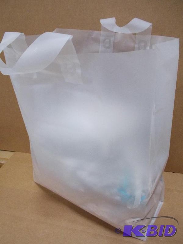 Frosted Shopper Bags