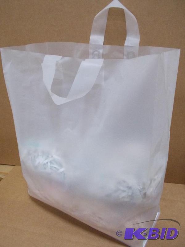 Frosted Shopper Bags
