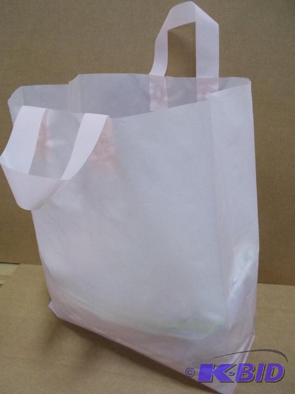 Frosted Shopper Bags