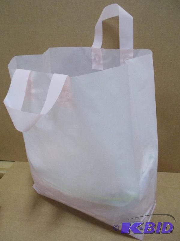 Frosted Shopper Bags