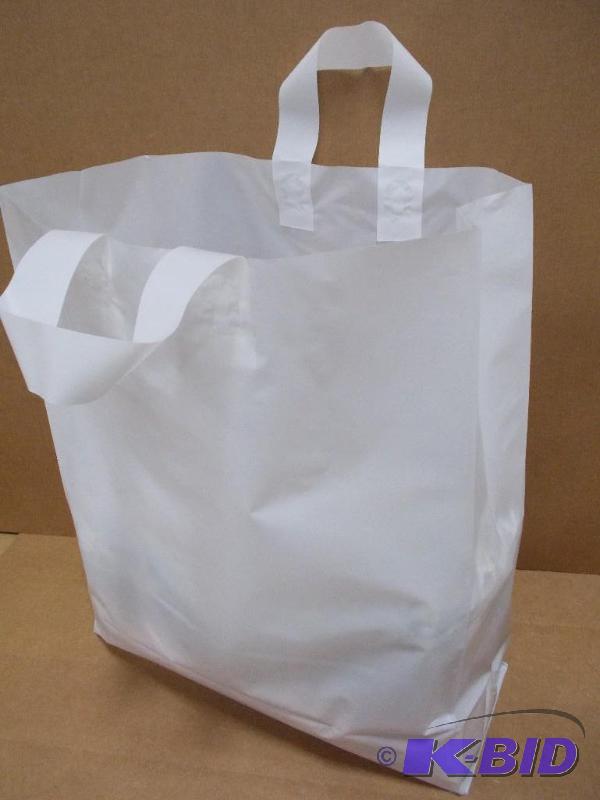 Frosted Shopper Bags