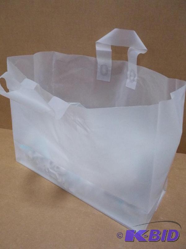 Frosted Shopper Bags
