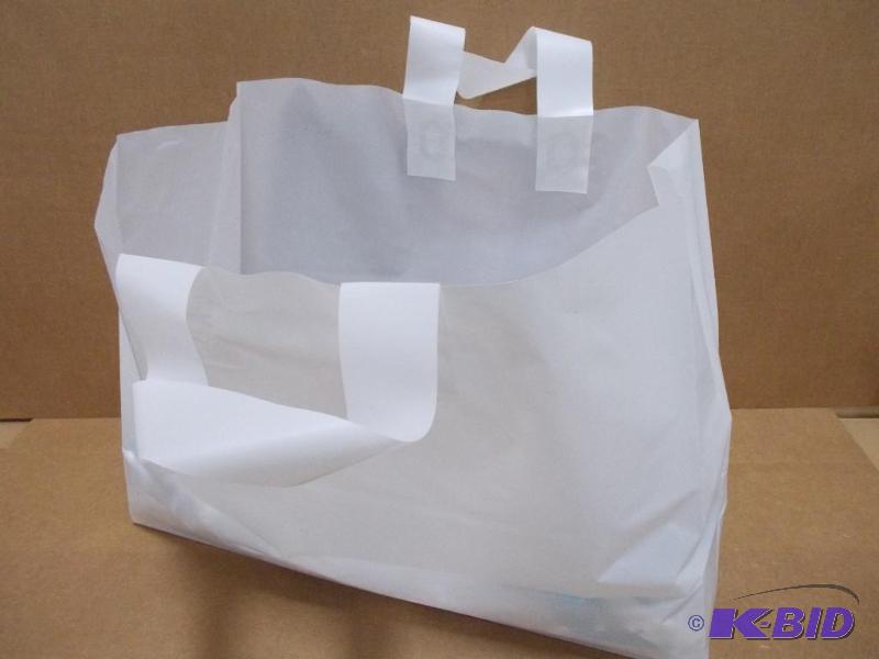 Frosted Shopper Bags