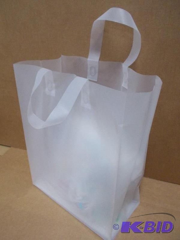 Frosted Shopper Bags