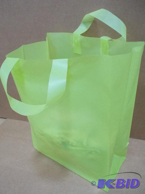 Frosted Shopper Bags