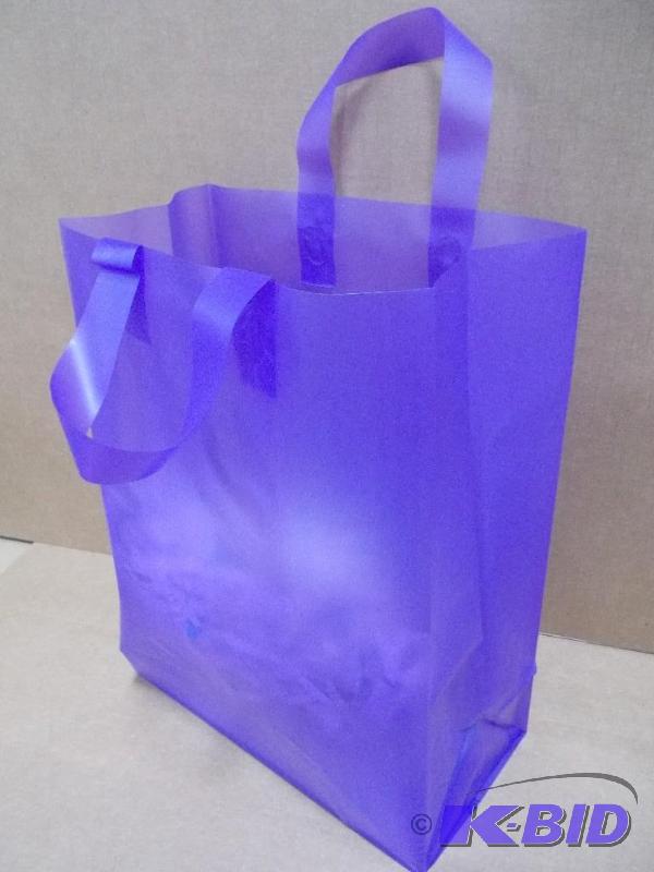 Frosted Shopper Bags