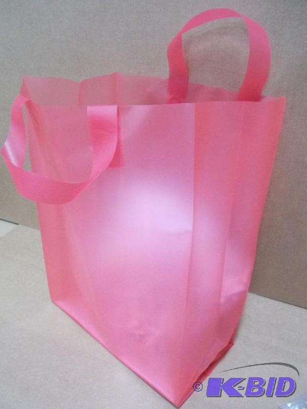 Frosted Shopper Bags