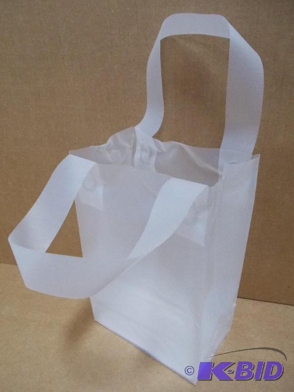 Frosted Shopper Bags