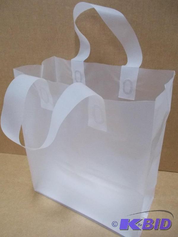 Frosted Shopper Bags