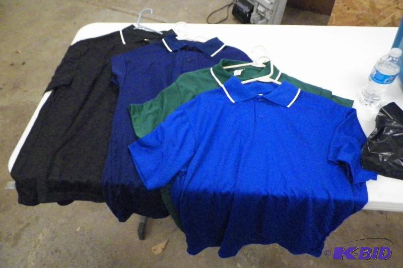 4 Mens XL performance Polos