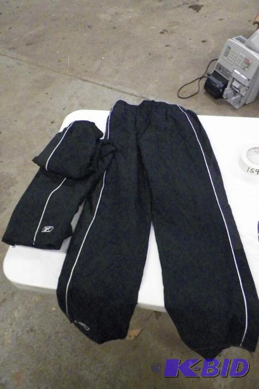 9 Reebok Wind Pants youth and Adult