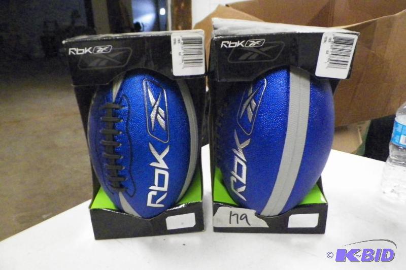 2 Reebok Footballs