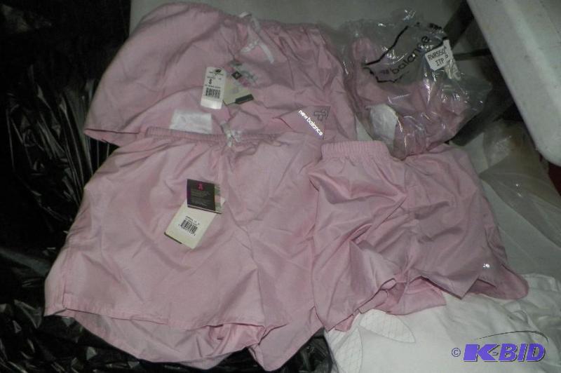 4 pairs of New Balance Susan Kommen Running Shorts