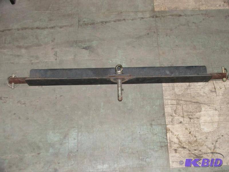 Compact tractor draw bar hitch, removed from ...