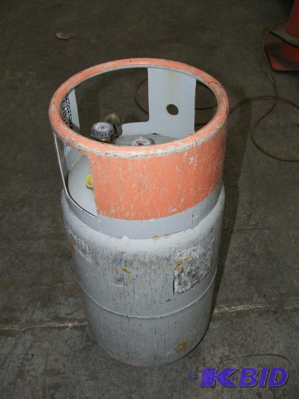 One 33lb forklift propane tank...