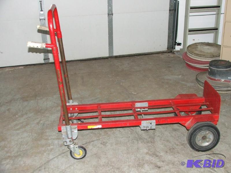 Dayton heavy duty 2 wheel 4 wheel cart, model...