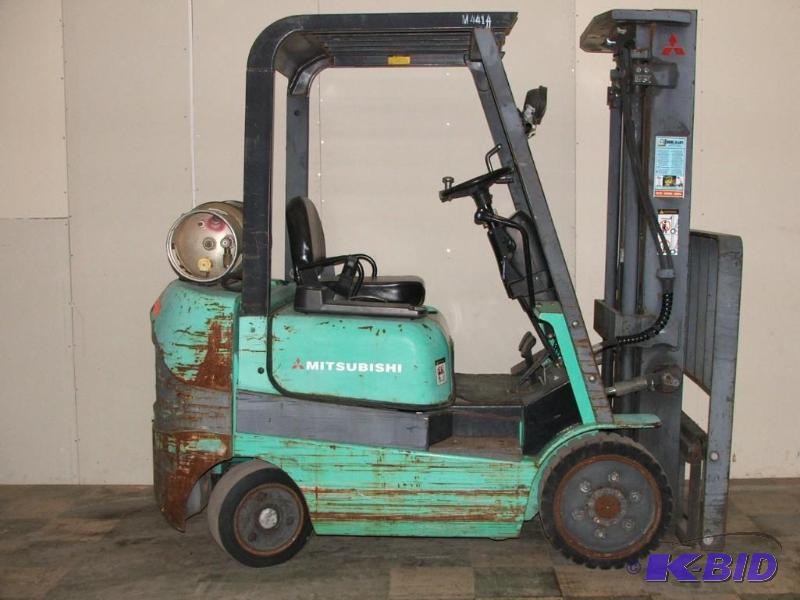 Mitsubishi FGC20K 4000lb LPG Forklift