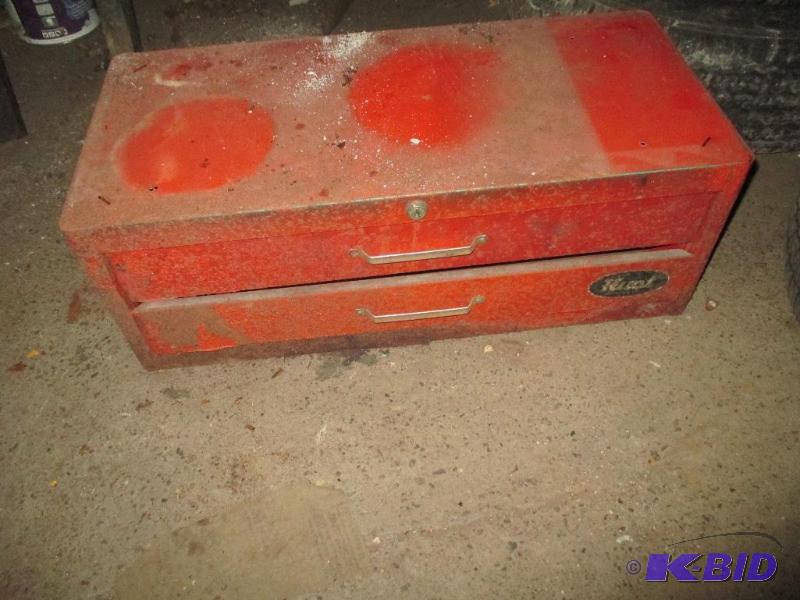 Metal 2 Drawer Tool Box