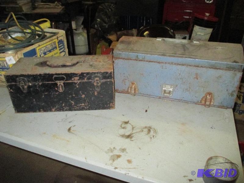 Tin tool boxes