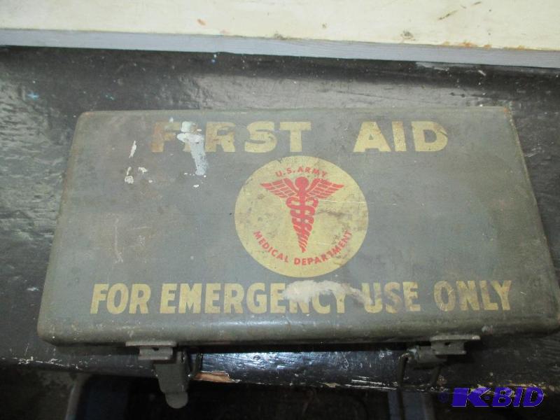First aid metal box