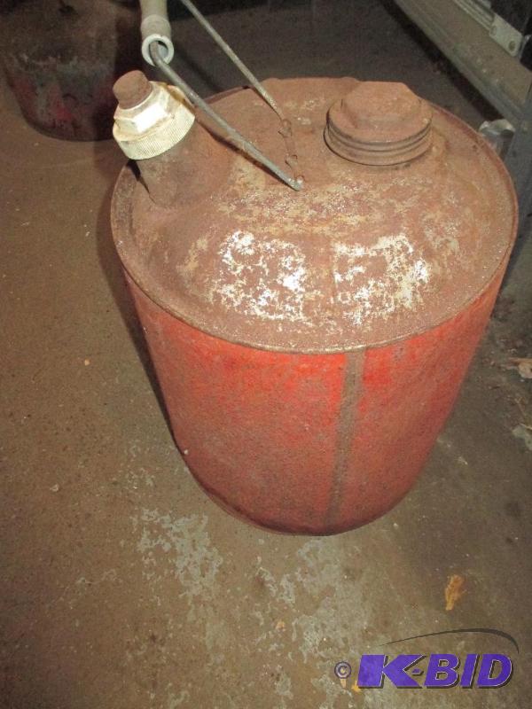 Tin gas can