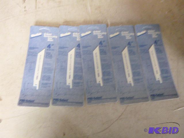 Five Disston Bi-Metal Reciprocating Saw Blade...