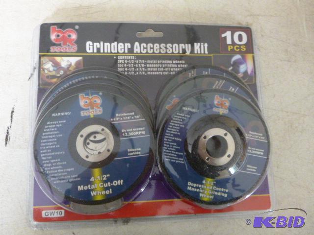 BR Tools 10 Piece Grinder Accessory Kit...