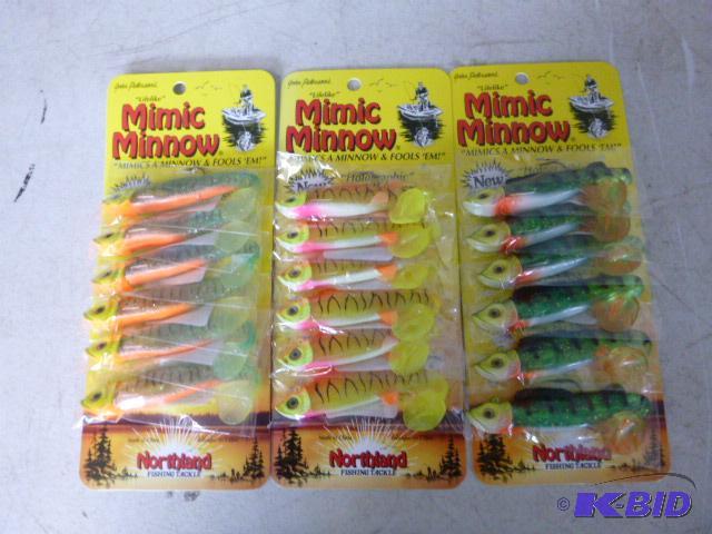 Three Packs of Northland Mimic Minnow Tackle ...