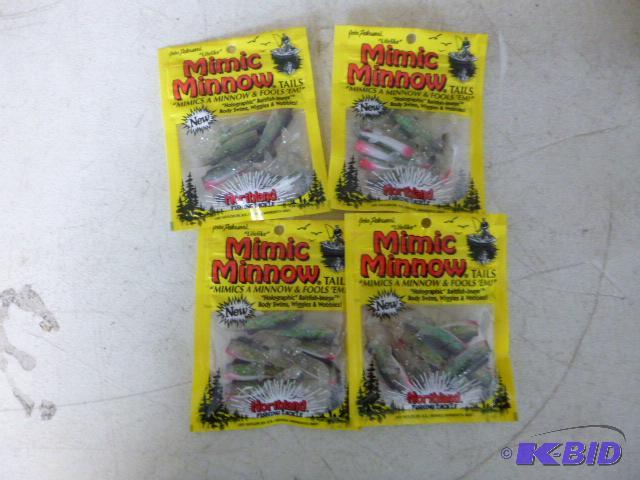 Four Packs of Northland Mimic Minnows Hologra...
