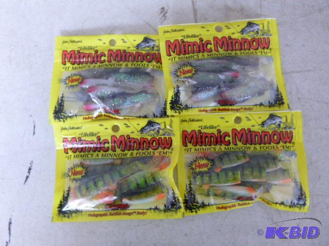 Four Packs of Northland Mimic Minnows Hologra...