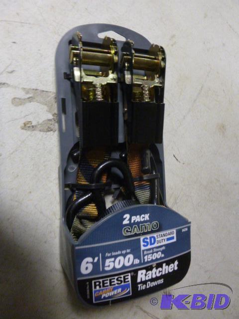 Reese 2 Pack 6 Camo Ratchet Die Downs...