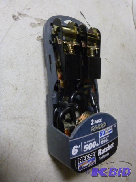 Reese 2 Pack 6 Camo Ratchet Die Downs...