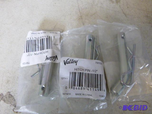 Three Valley 12&quot Hitch Pins...
