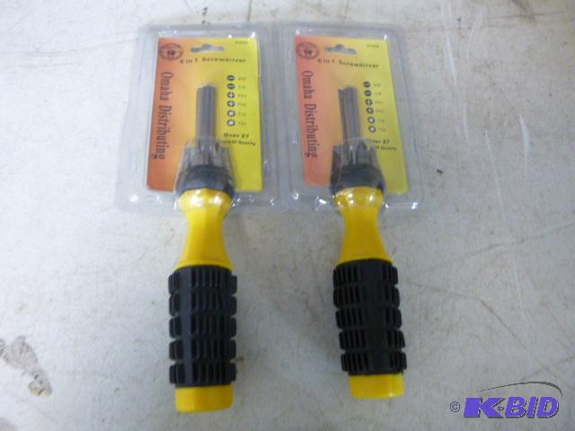 Two Omaha 6 in 1 Screwdrivers...