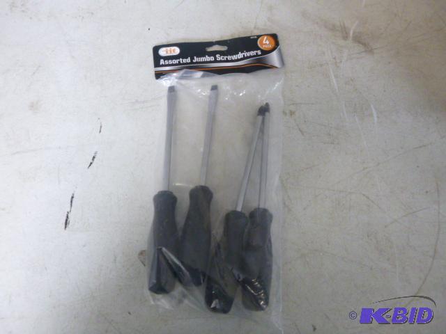 iit Assorted Jumbo Screwdrivers With magnetic...